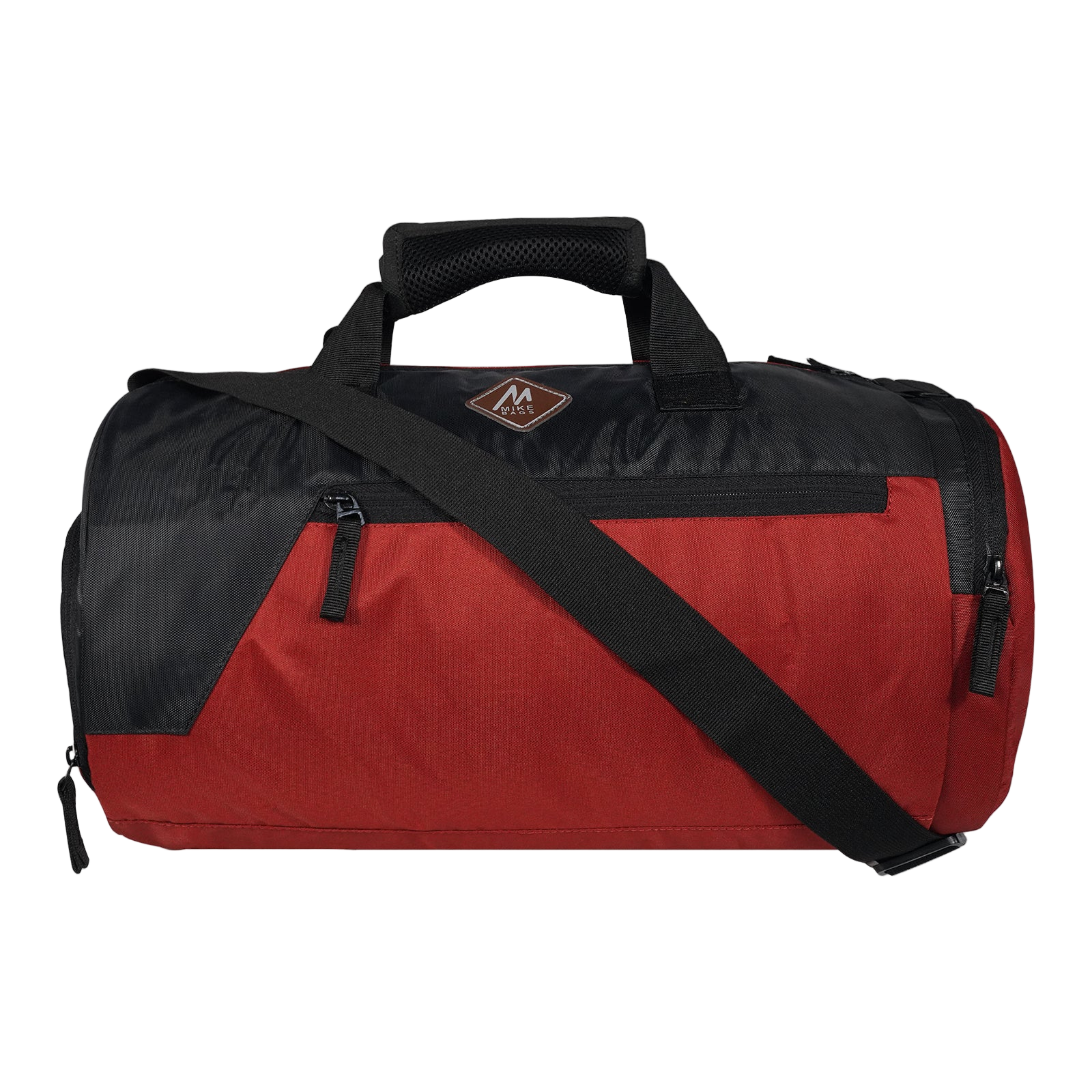 Mike Bags 20L Fit Gear Gym & Travel Duffle with Shoe Compartment – Red