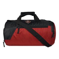 Mike Bags Fit Gear Gym Bag with Shoe Compartment – Rust | 20L Water-Resistant Sports & Travel Duffle