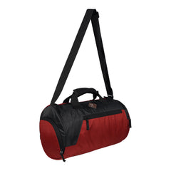 Mike Bags Fit Gear Gym Bag with Shoe Compartment – Rust | 20L Water-Resistant Sports & Travel Duffle