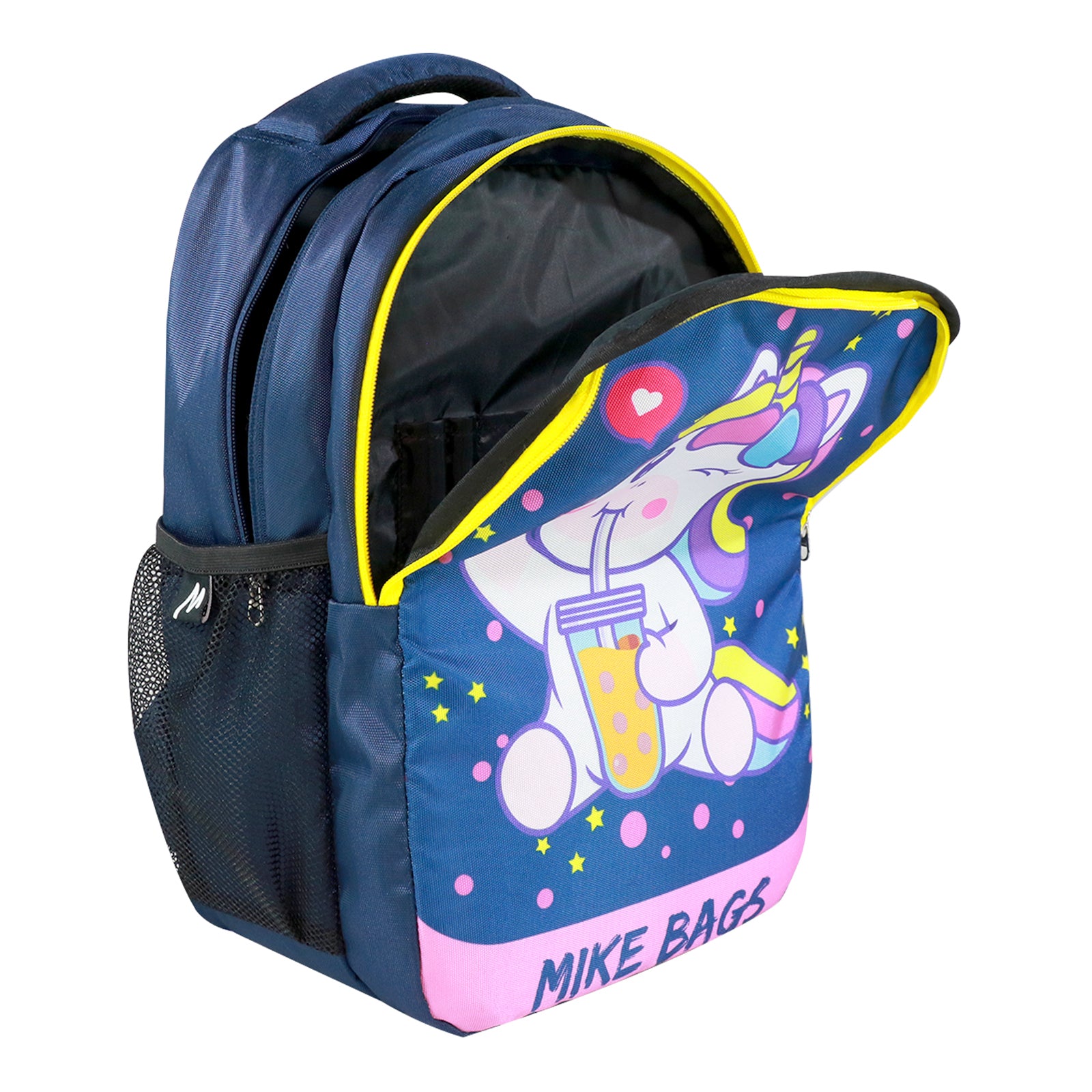 Smily Kiddos 3-in-1 School Combo Set – Rainbow Theme | Backpack, Lunch Bag & Hardtop Pencil Case | Box Packed (1 Set)