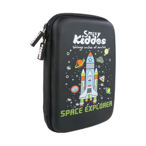 Smily Kiddos Space Astronaut Single Compartment Pencil Case V3 – Blue main image 0