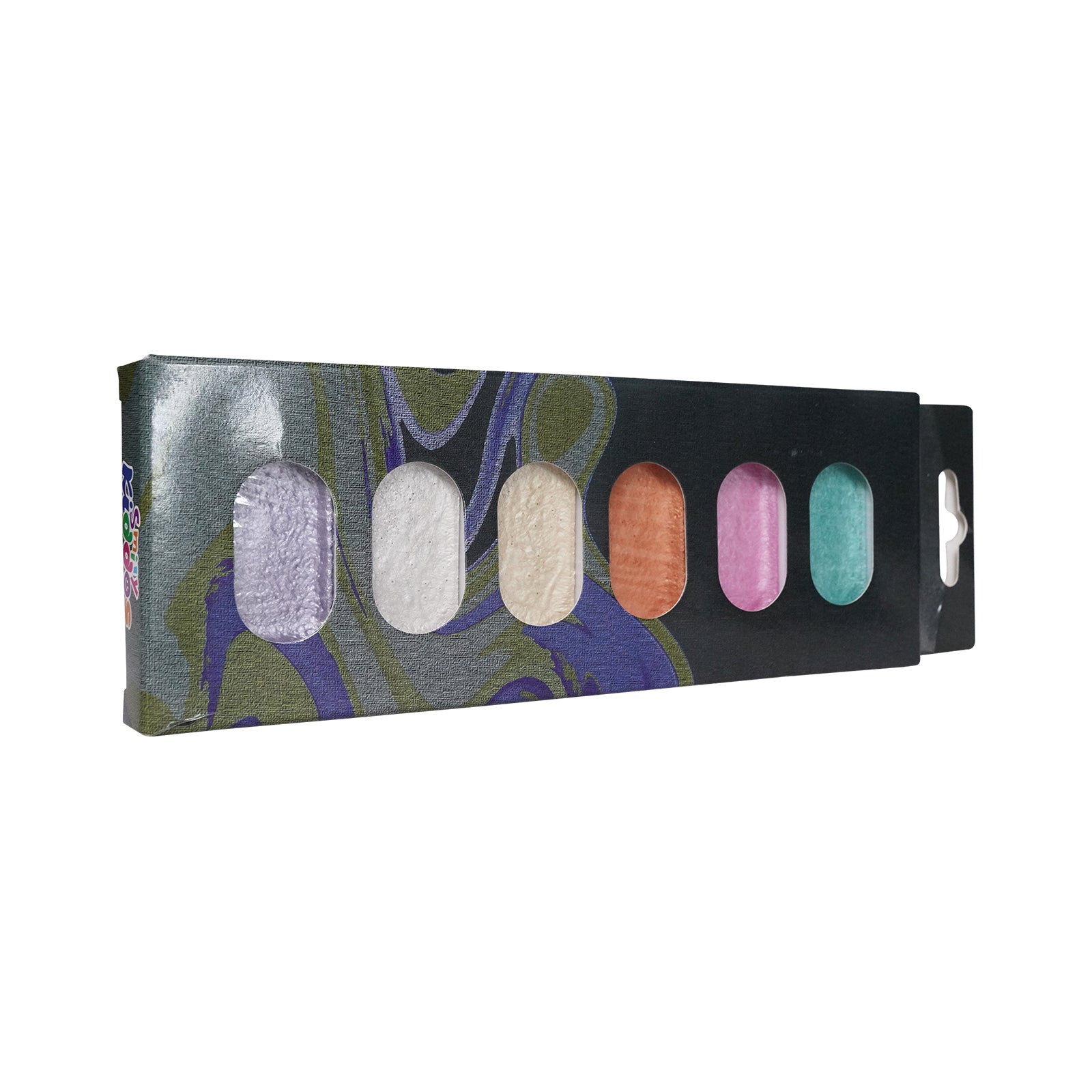 Smily Kiddos Metallic Paint Set – 6 Colors Purple