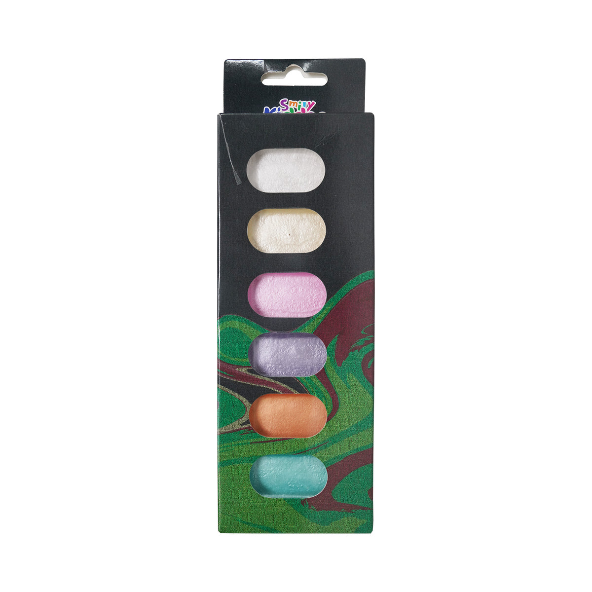 Smily Kiddos Metallic Paint Set – 6 Colors Green