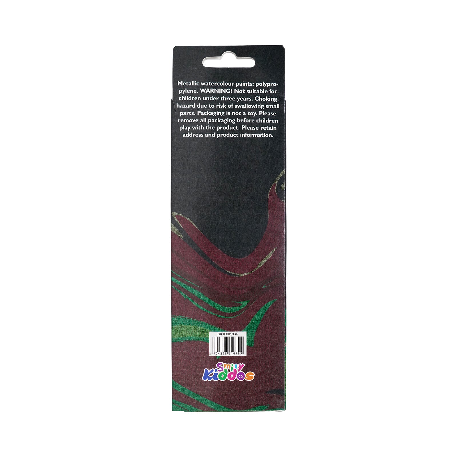 Smily Kiddos Metallic Paint Set – 6 Colors Green