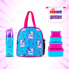 Lunch Combo 3-in-1 Pack (Lunch Bag, BPA-Free Lunch Box & Water Bottle)