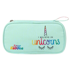 Smily Kiddos Zipper Pencil Pouch Unicorn Sea - Green