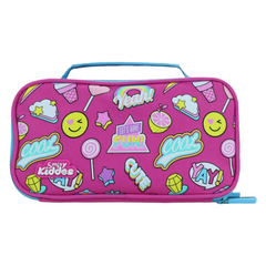 Smily Kiddos Multipurpose Pencil Case Fun Theme Pink