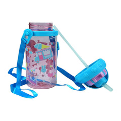 Smily Sipper Water Bottle Pink