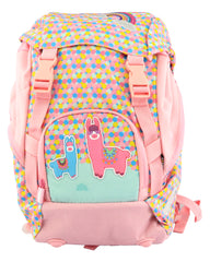 Campus Backpack – Stylish & Spacious School Bag for Kids - Pink