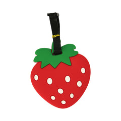 Strawberry Luggage Tag – Red