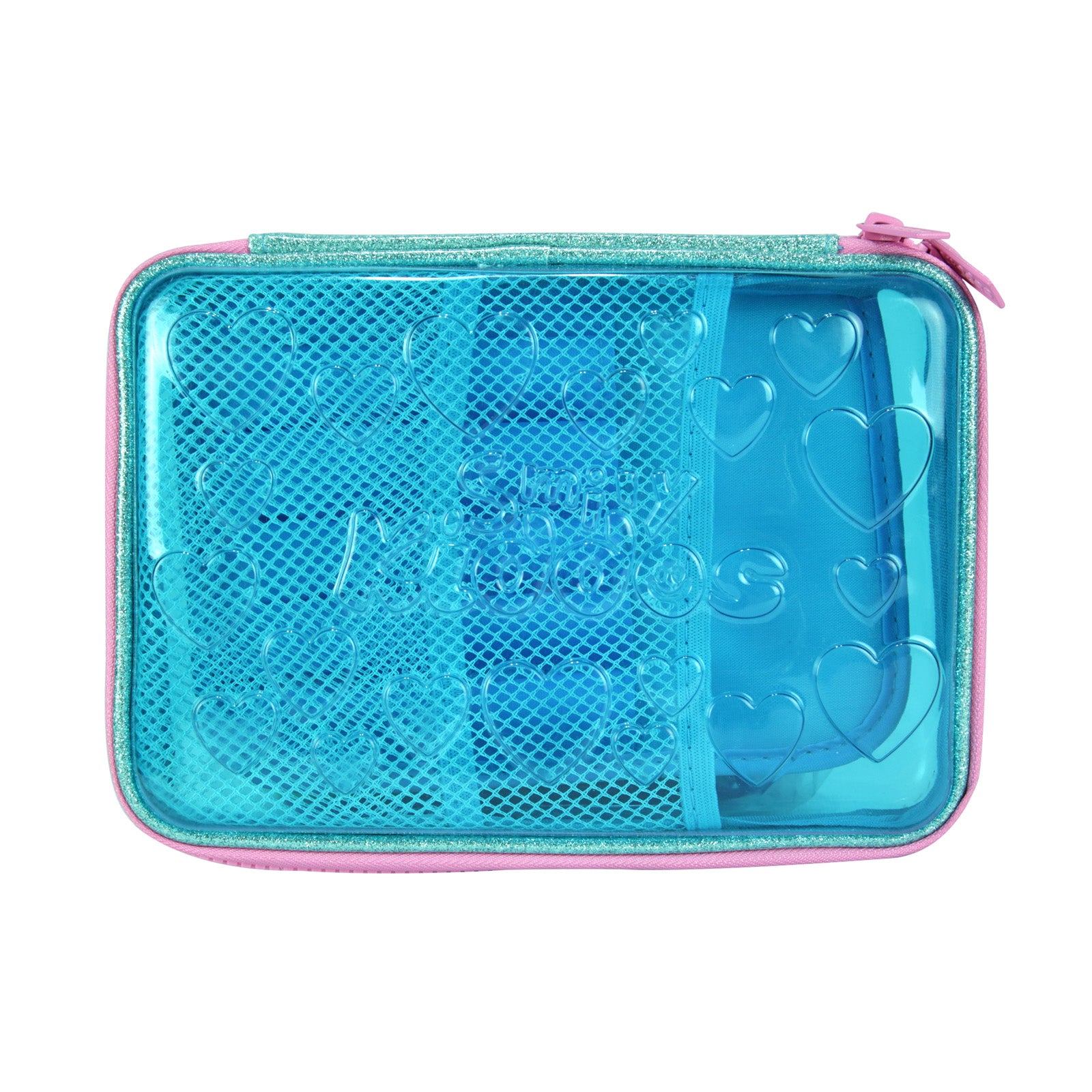 PVC Pencil Case - Light Blue