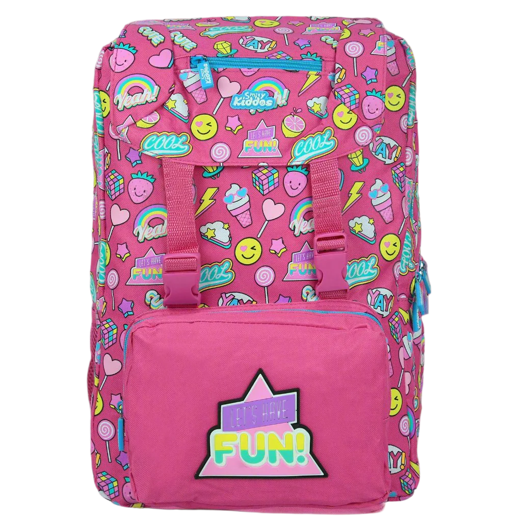 Smily Kiddos Fancy Backpack Pink
