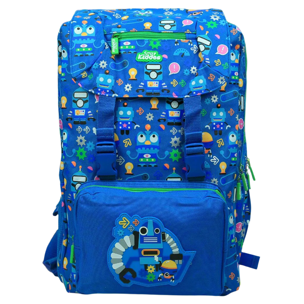 Smily Kiddos Fancy Backpack Blue