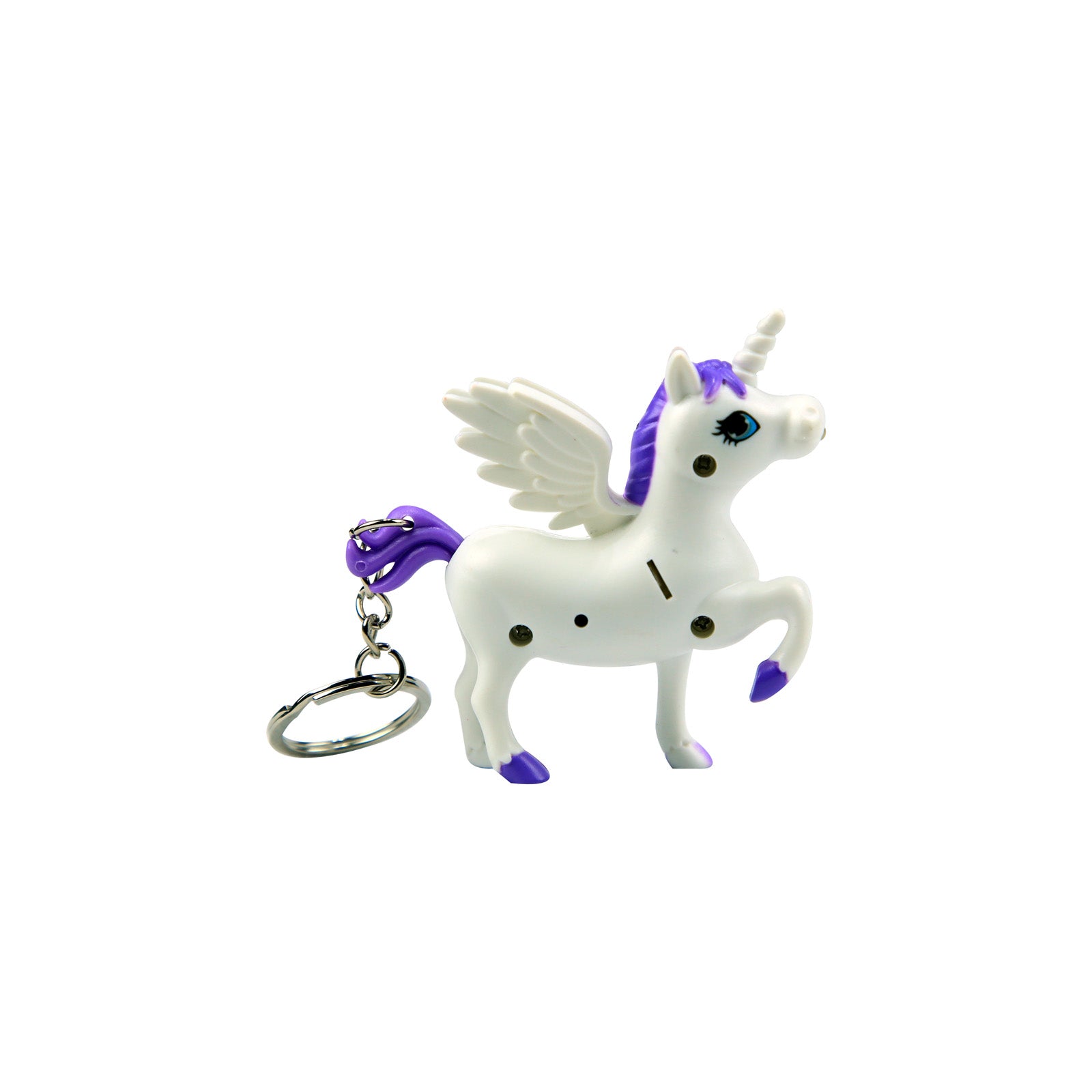 Unicorn Keyring Purple