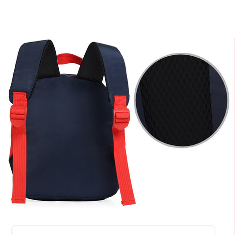 Image of Smily kiddos Unicorn Plush toy Backpack -blue-red