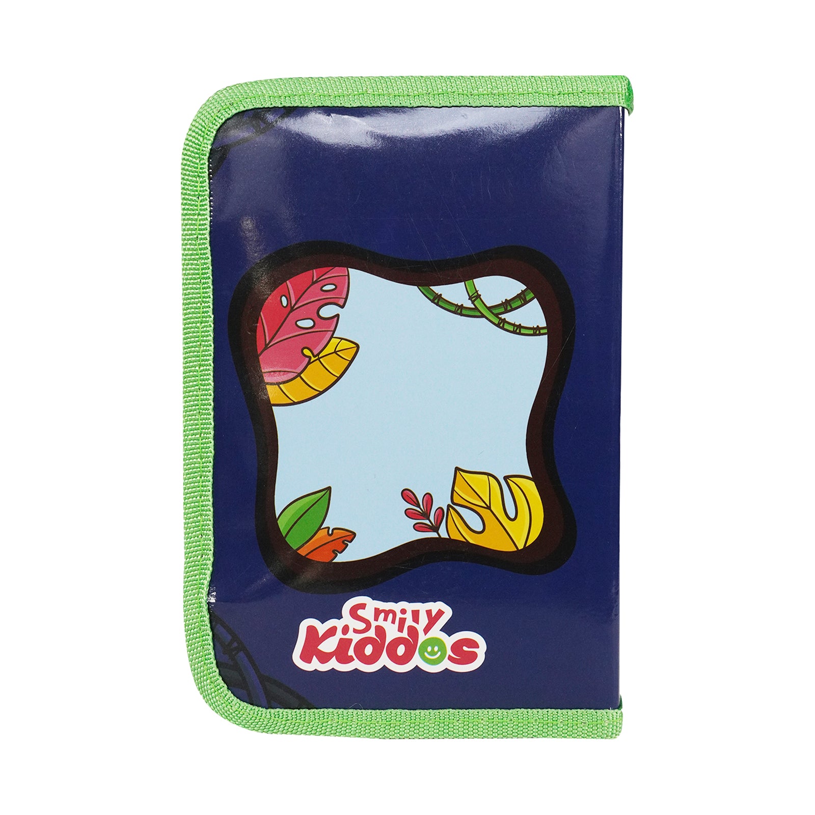 Smily Kiddos Stationery Case – Chameleon Jungle Theme (Includes Stationery)