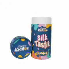 Smily Kiddos Silky Crayons – 12 Vibrant Colors | Premium Art Set for Kids