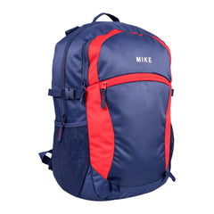 Mike Urban Trek Multi-Pocket Backpack – 37L Travel & Laptop Backpack with Rain Cover N Blue