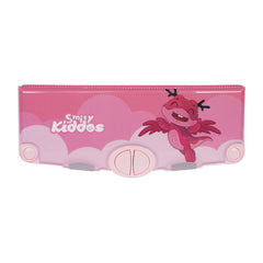 Smily Kiddos Pop-Out Pencil Box for Kids | Axolotl Theme (Pink)