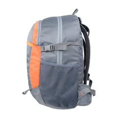 Mike Urban Trek Multi-Pocket Backpack – 37L Travel & Laptop Backpack with Rain Cover Grey