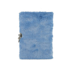Smily Kiddos Butterfly Plush Lockable Notebook - Blue