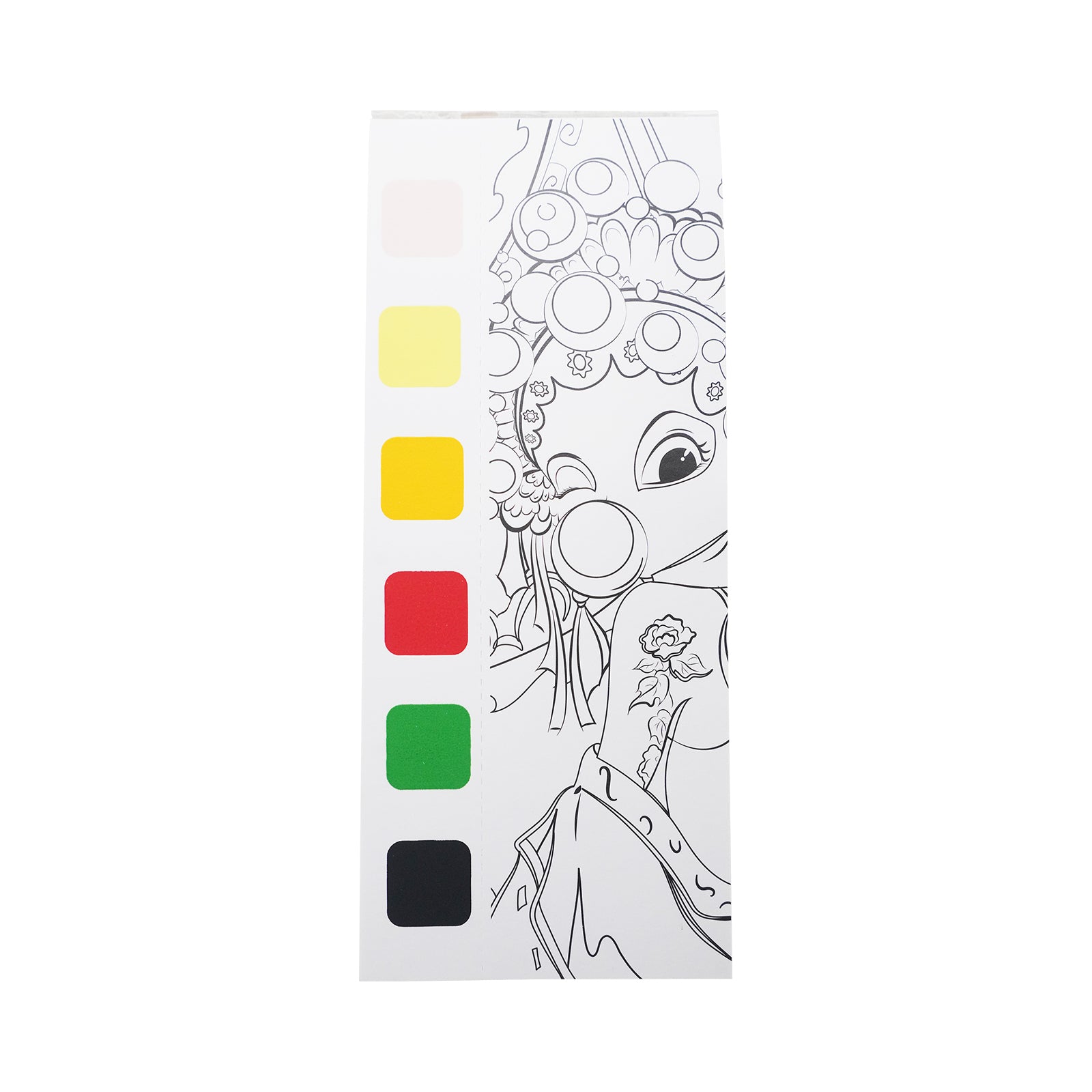 Smily Kiddos Watercolor Painting Book - Mythical Rider (12 Pages)