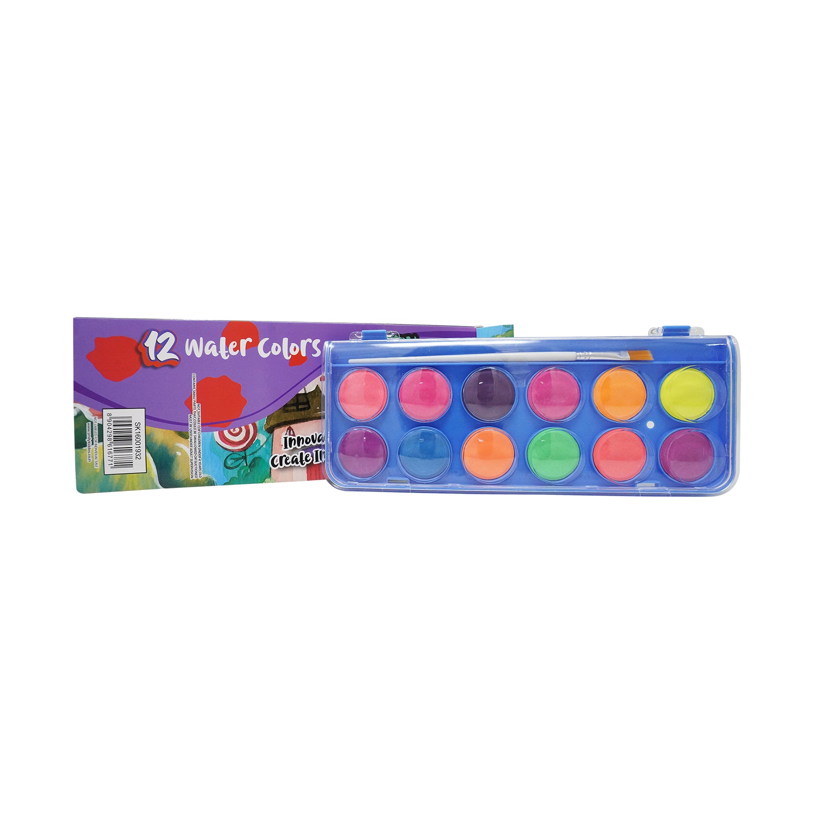 Smily Kiddos Creative Neon Paint Set – 12 Vibrant Colors Candy Theme