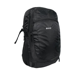 MIKE Terminal Backpack – Black | 30L Backpack with Rain Cover
