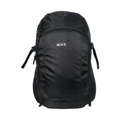 MIKE Terminal Backpack – Black | 30L Backpack with Rain Cover