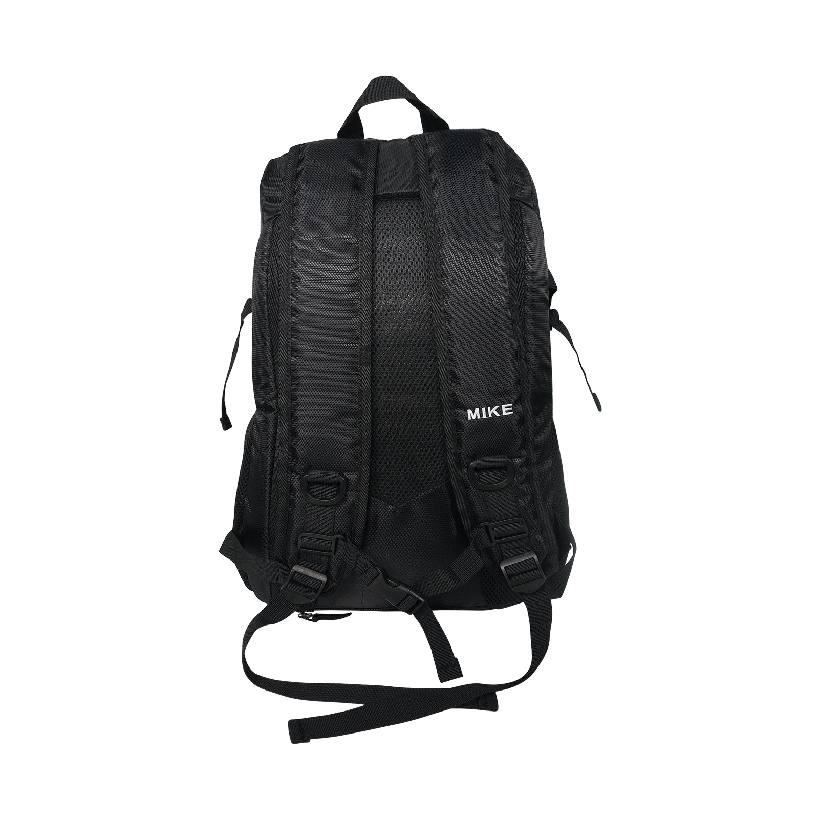MIKE Terminal Backpack – Black | 30L Backpack with Rain Cover