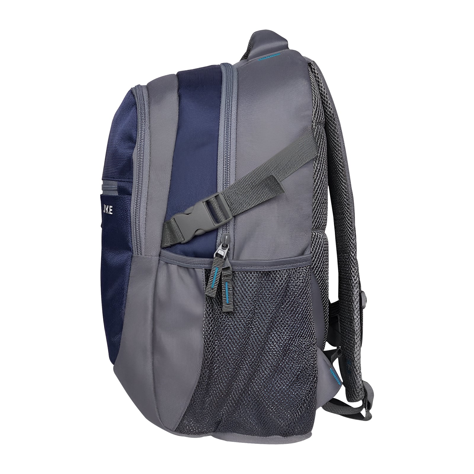 Mike ProVault Backpack – 35L DOBBY Fabric with Laptop Compartment N Blue & Grey