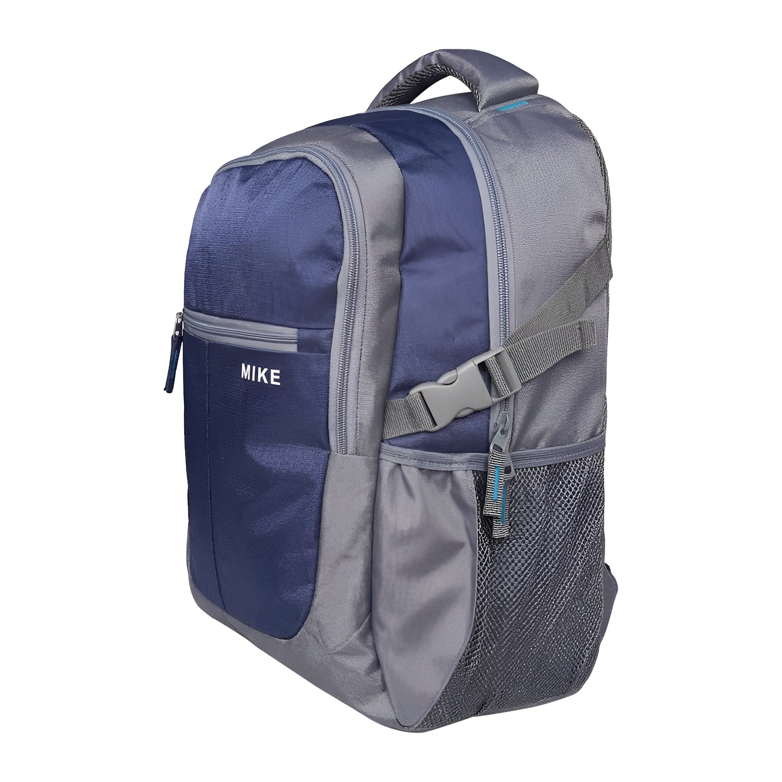 Mike ProVault Backpack – 35L DOBBY Fabric with Laptop Compartment N Blue & Grey