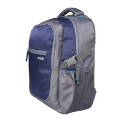 Mike ProVault Backpack – 35L DOBBY Fabric with Laptop Compartment N Blue & Grey