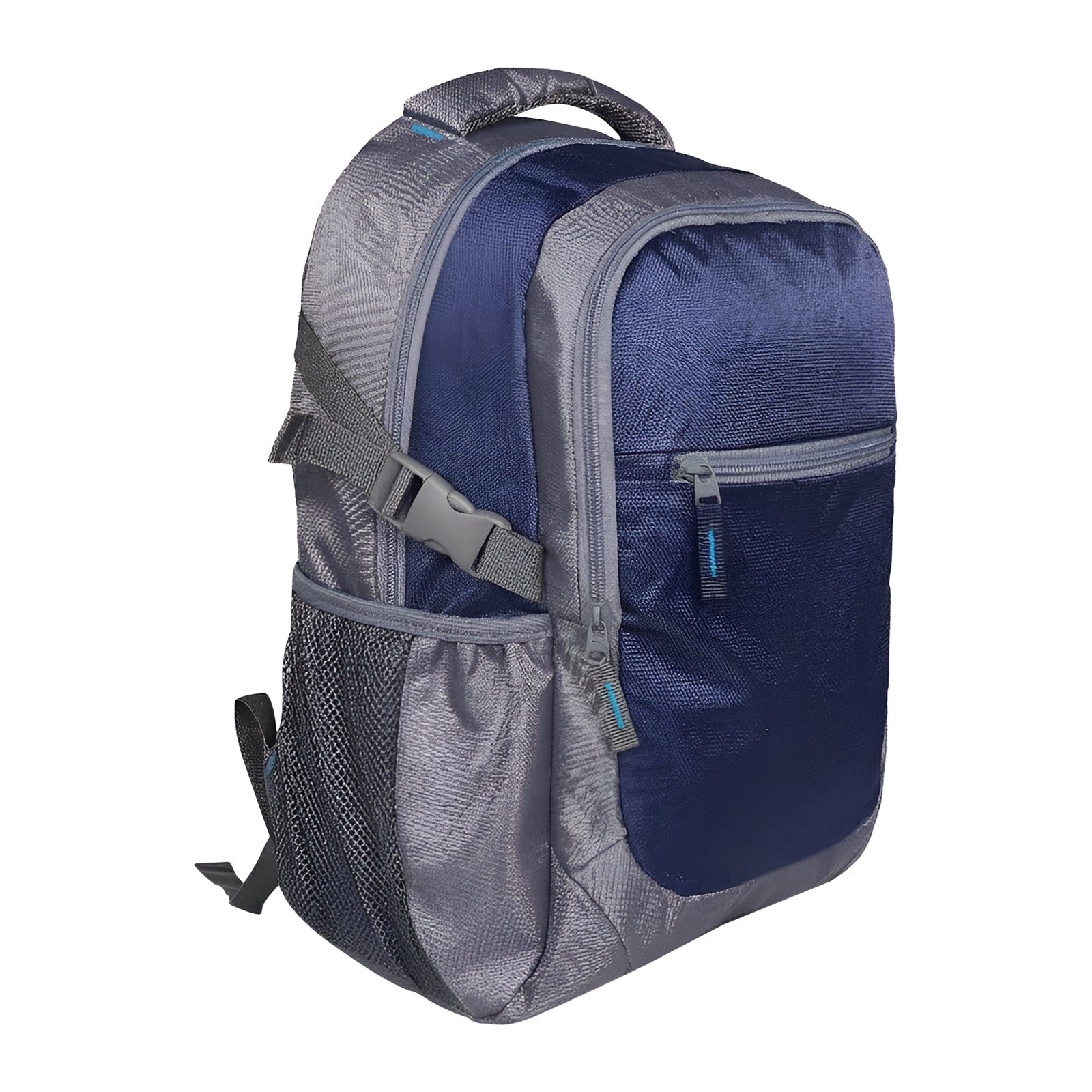 Mike ProVault Backpack – 35L DOBBY Fabric with Laptop Compartment N Blue & Grey