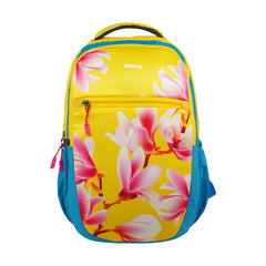 Mike Super Bee Backpack - Yellow | 32L School Bag for Kids