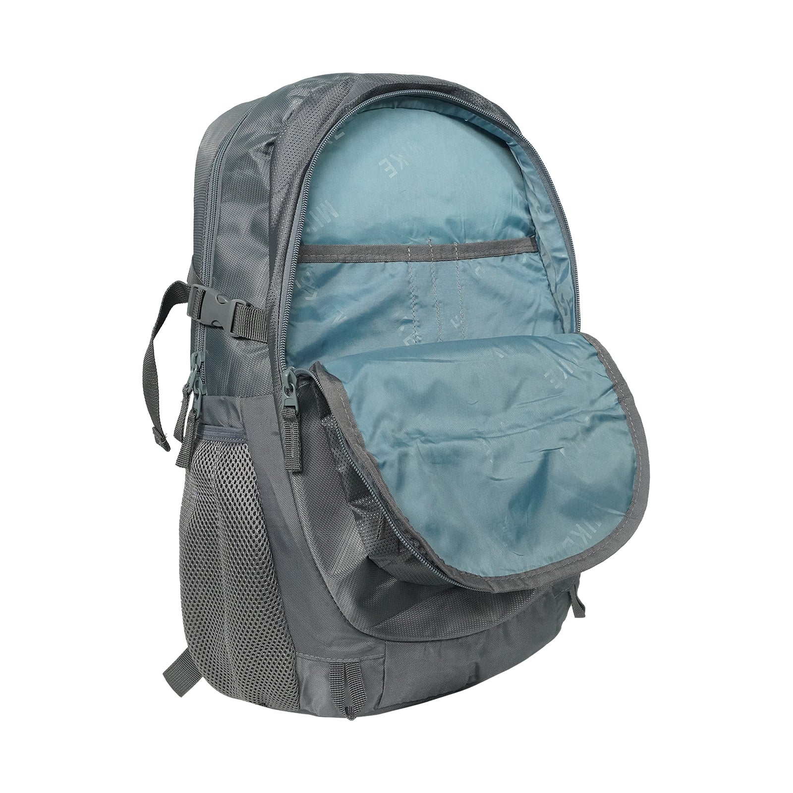 MIKE Terminal Backpack – Grey | 30L Backpack with Rain Cover