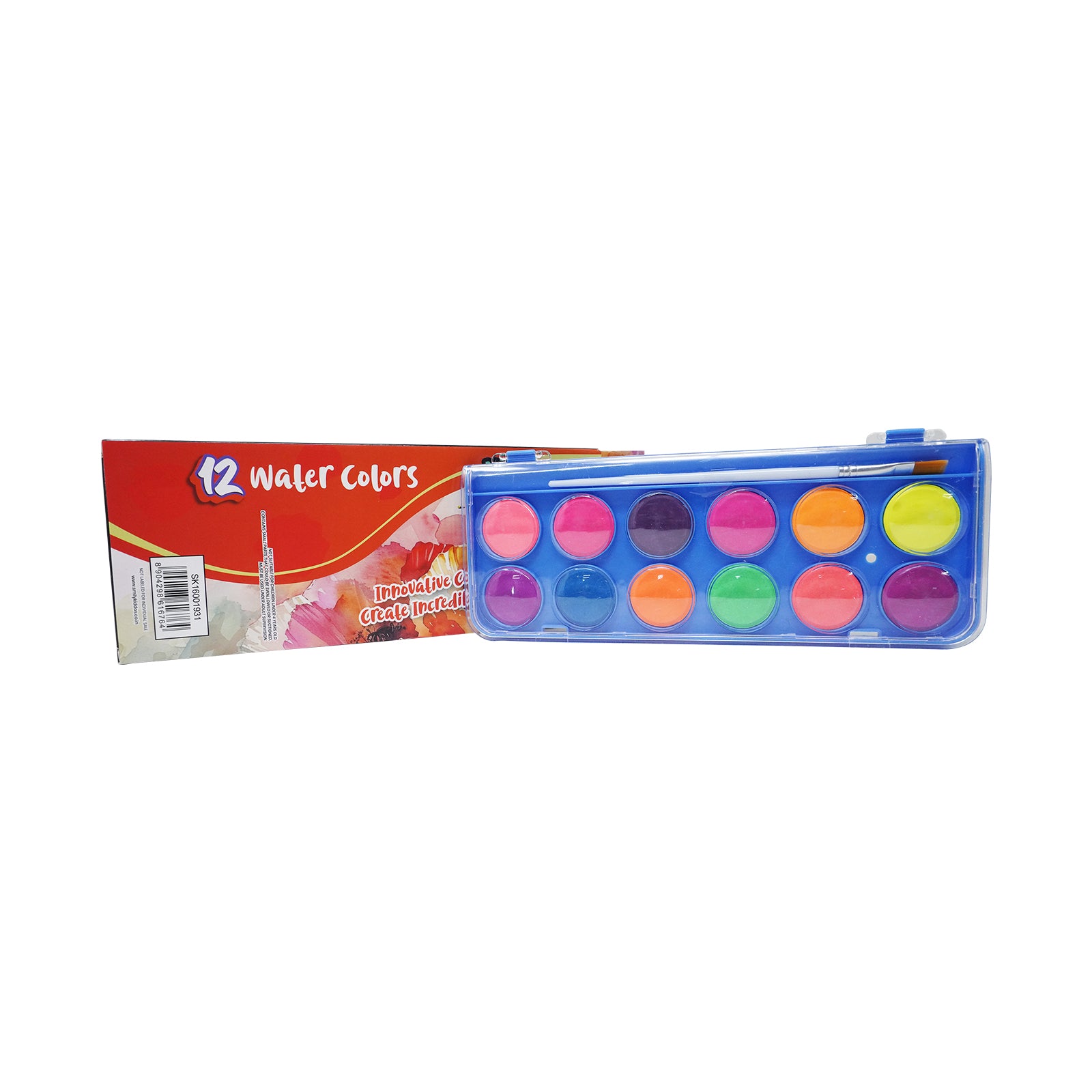 Smily Kiddos Creative Neon Paint Set – 12 Vibrant Colors Butterfly Theme