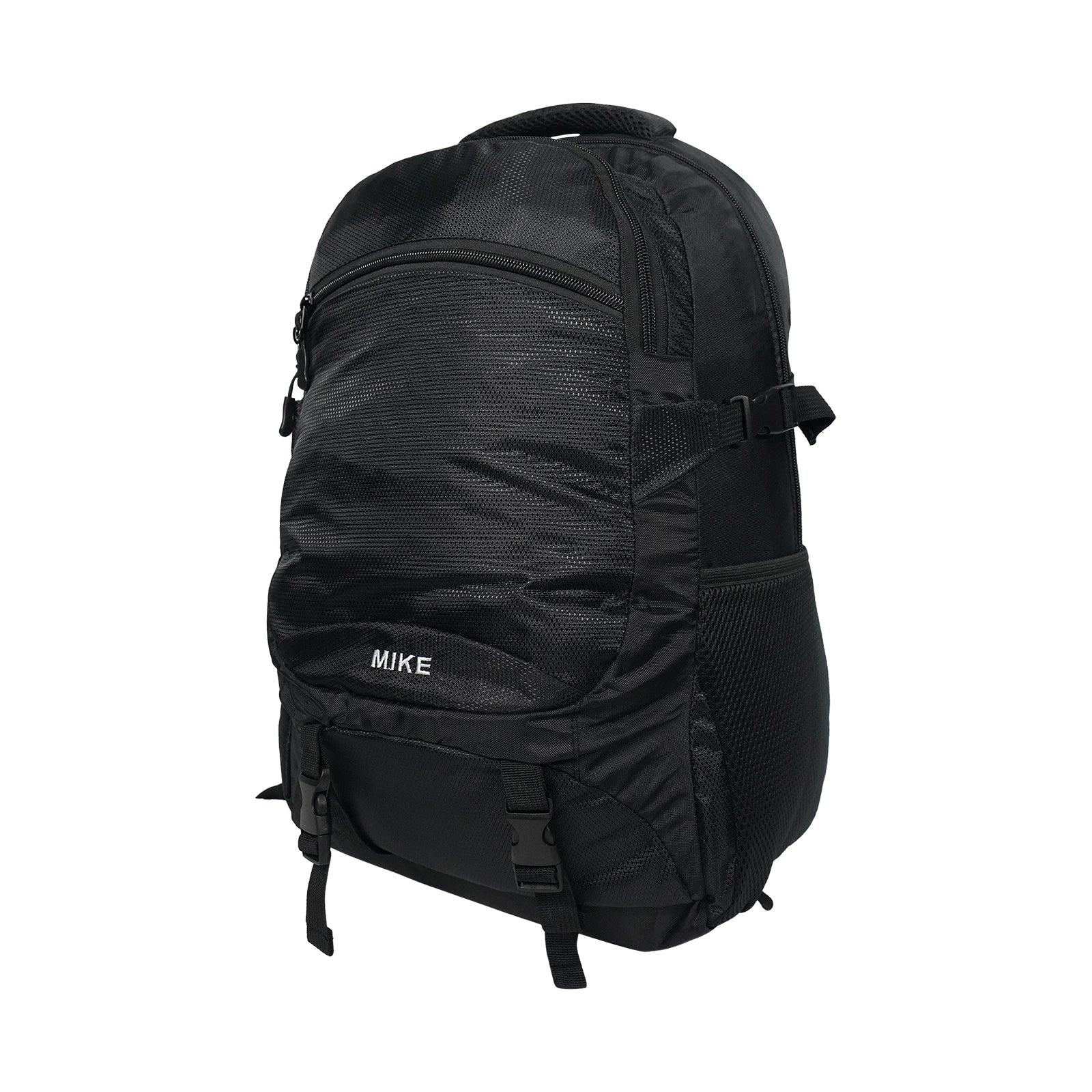 MIKE Elite Transit Backpack – Black | 23.5L Backpack with Rain Cover