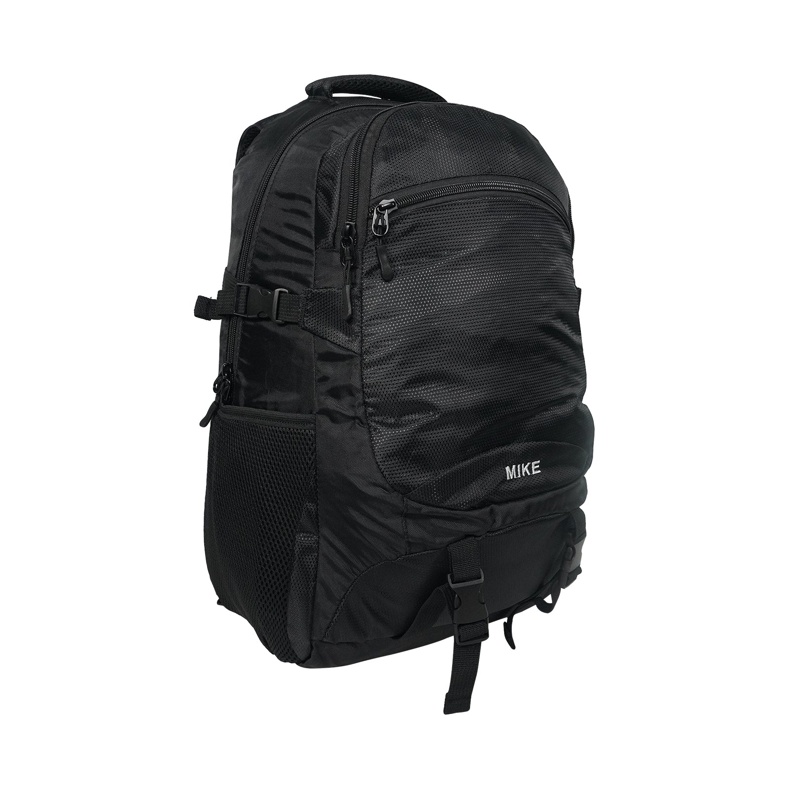 MIKE Elite Transit Backpack – Black | 23.5L Backpack with Rain Cover