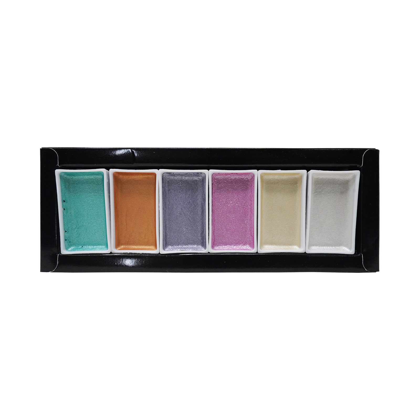Smily Kiddos Metallic Paint Set – 6 Colors Blue