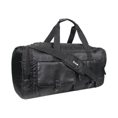 Mike Fortune Duffle Bag – Black | Large Travel & Gym Duffle