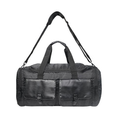 Mike Fortune Duffle Bag – Black | Large Travel & Gym Duffle