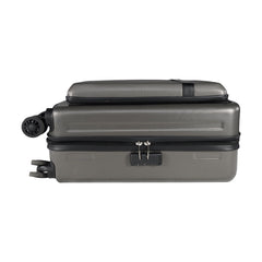 Mike Nova Hard Case Trolley Bag – Sleek Grey (39 Litres)