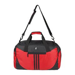 Mike Delta Pro Duffel Bag 24" – Black & Red | 59L Travel & Gym Bag