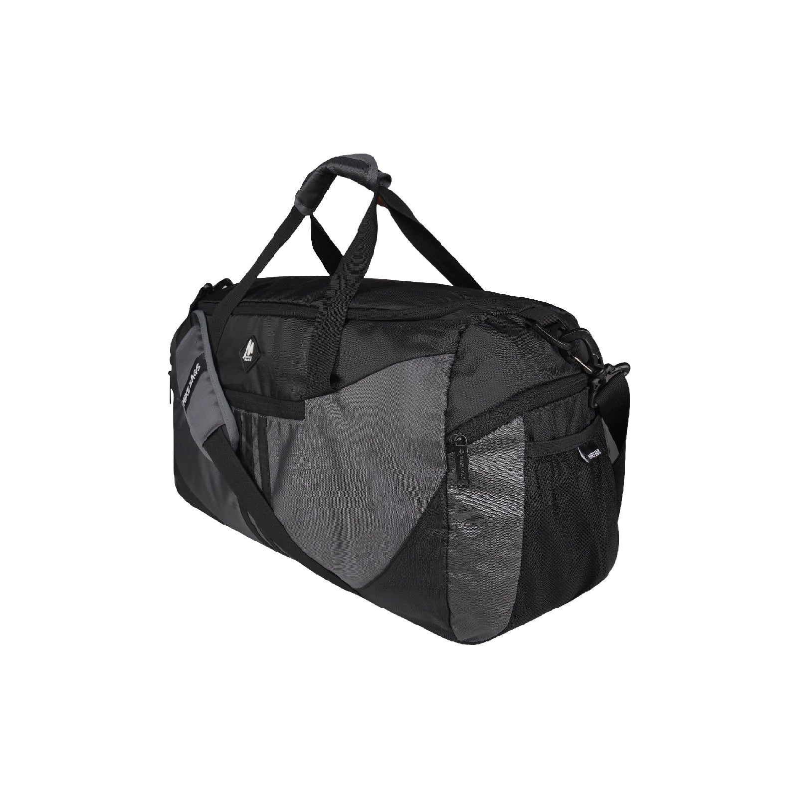 Mike Delta Pro Duffel Bag 20" – Black & Grey