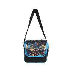 KitKat Lunch Bag – 11L Durable Polyester Lunch Box with Adjustable Strap | Available in White & Black, T Blue & Black, Red & Black