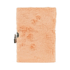 Smily Kiddos Butterfly Plush Lockable Notebook - Orange