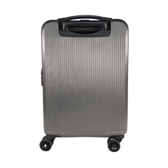 Mike Nova Hard Case Trolley Bag – Sleek Grey (39 Litres)