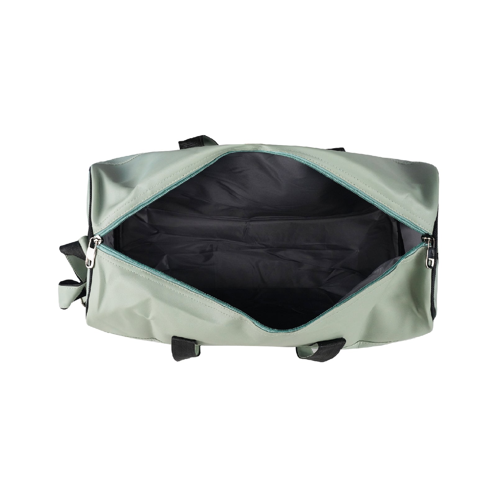 Mike Bags 26L PU Leather Duffle Bag | Cabin Size Travel & Gym Bag for Men & Women | Lightweight, Stylish & Durable - Green