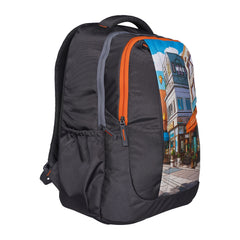 Mike Trilo Backpack - Grey | 34L Water-Resistant Travel & Laptop Backpack